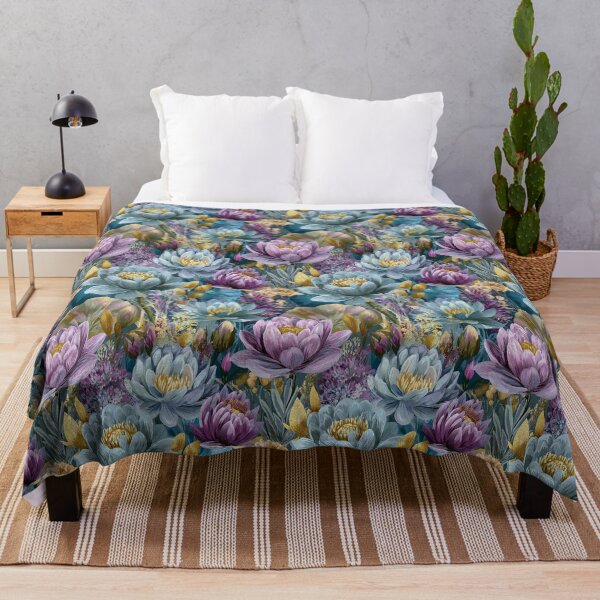 Item preview, Blooming Lotus - Flower Floral Pattern - Christmas Gifts designed and sold by RoyalStarsPatts.