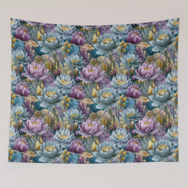 Item preview, Blooming Lotus - Flower Floral Pattern - Christmas Gifts designed and sold by RoyalStarsPatts.