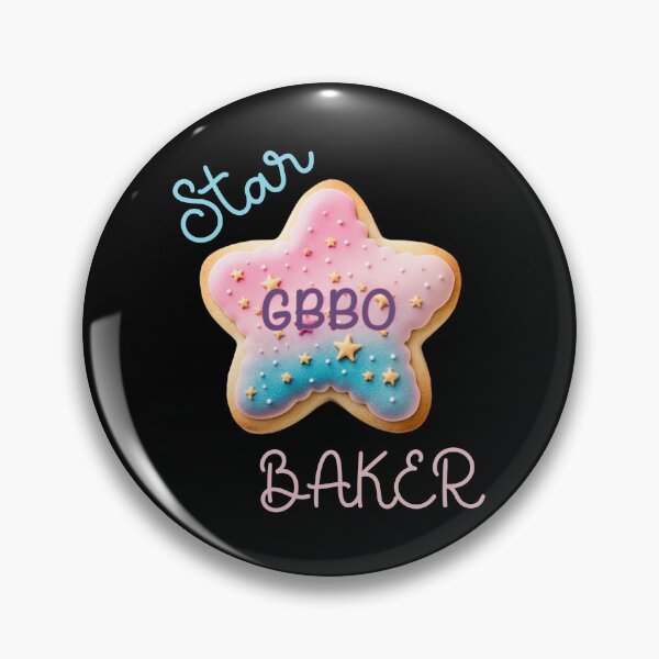 Item preview, Star GBBO Baker (on Black) designed and sold by PawsitiveMum3.