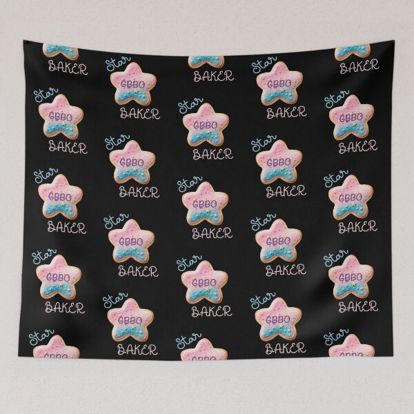 Item preview, Star GBBO Baker (on Black) designed and sold by PawsitiveMum3.
