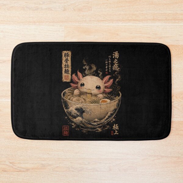 Aperçu de l'œuvre Ramen à l'axolotl créée et vendue par SignumShop.