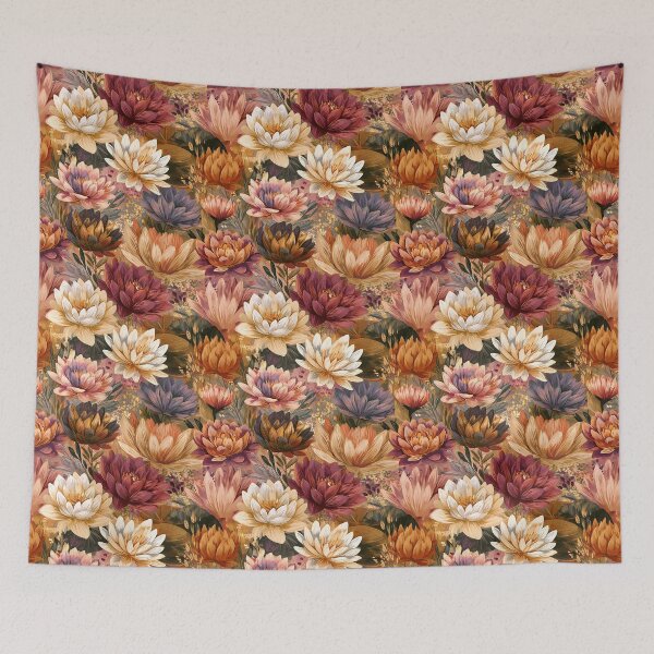 Item preview, Classic Lotus Flower - Hawaiian Flower Pattern - Christmas Gifts For Boyfriend designed and sold by RoyalStarsPatts.