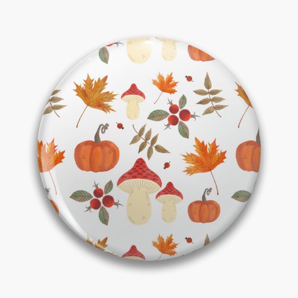 Item preview, Seamless autumn pattern	 designed and sold by HelenIvanchenko.