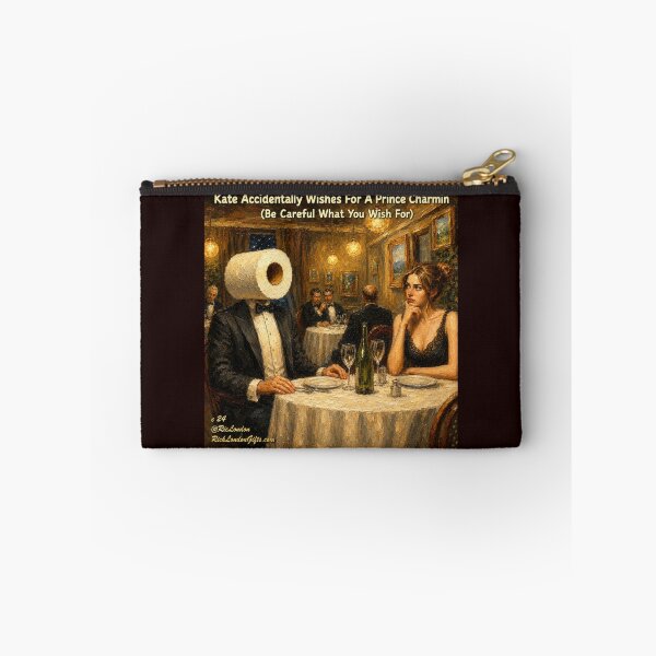 Item preview, Prince Charmin – Punny Restaurant Cartoon by Rick London designed and sold by Rick London Gifts.