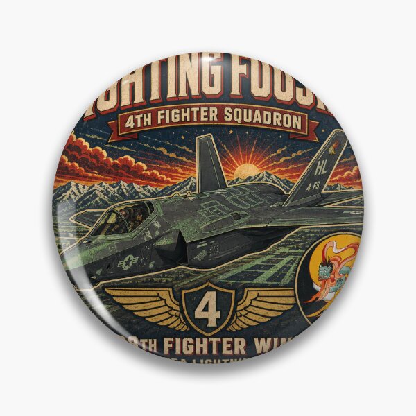 Item preview, 4th Fighter Squadron "Fightin' Fuujins" designed and sold by OgdenPiper.
