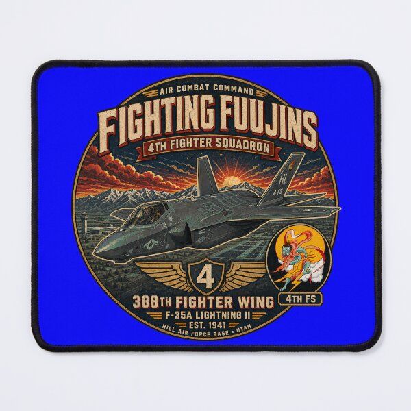Item preview, 4th Fighter Squadron "Fightin' Fuujins" designed and sold by OgdenPiper.