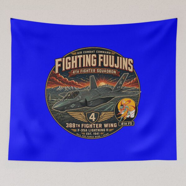 Item preview, 4th Fighter Squadron "Fightin' Fuujins" designed and sold by OgdenPiper.