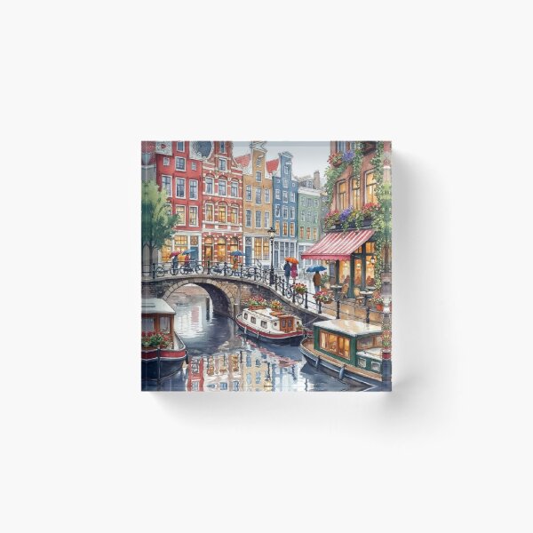 Item preview, Rainy day in Amsterdam designed and sold by sid1802.