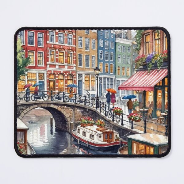 Item preview, Rainy day in Amsterdam designed and sold by sid1802.