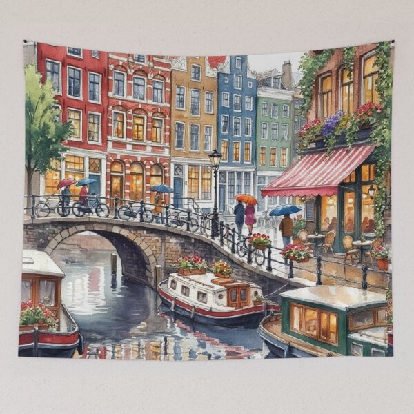 Item preview, Rainy day in Amsterdam designed and sold by sid1802.