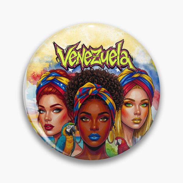 Item preview, Untamed Venezuela - Faces of My Land, Tricolor Strength and Pride designed and sold by keythxctrs.