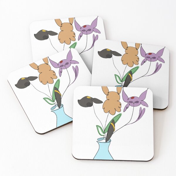 Item preview, Eeveelution flowers designed and sold by KhaoticKimchi.