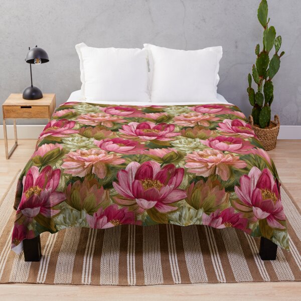 Item preview, Minimalistic Lotus  - Retro Flower Floral - Christmas Gifts For Her designed and sold by RoyalStarsPatts.