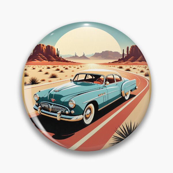 Item preview, Vintage car in desert designed and sold by tarkone.
