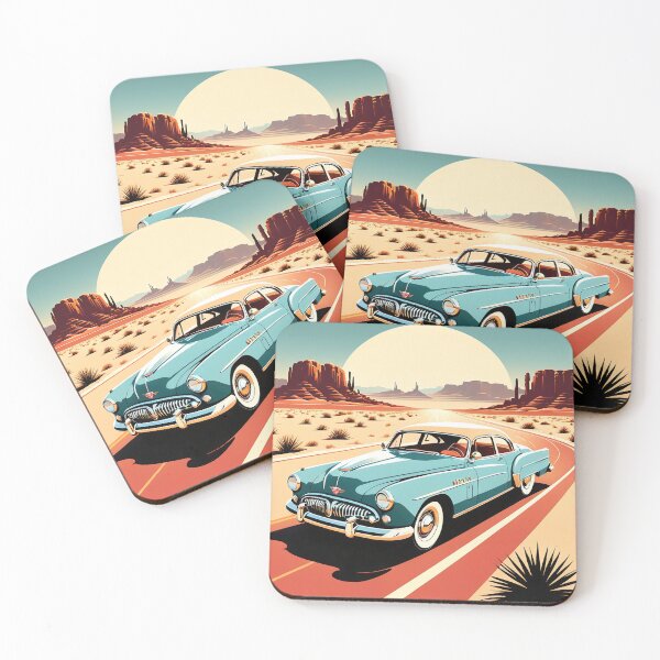 Item preview, Vintage car in desert designed and sold by tarkone.
