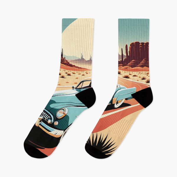 Item preview, Vintage car in desert designed and sold by tarkone.