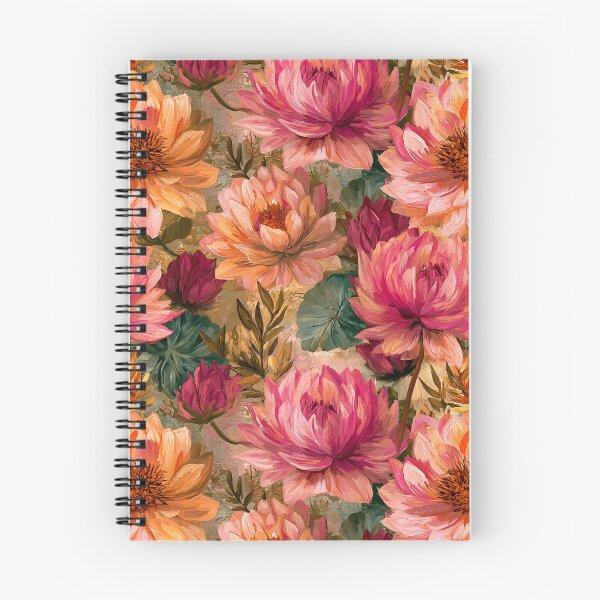 Item preview, Blooming Lotus  - Flower Bouquet Pattern - Christmas Gifts For Her designed and sold by RoyalStarsPatts.