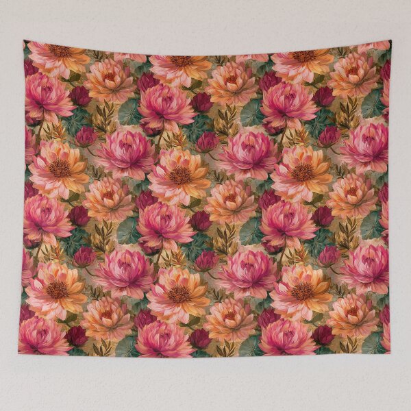 Item preview, Blooming Lotus  - Flower Bouquet Pattern - Christmas Gifts For Her designed and sold by RoyalStarsPatts.
