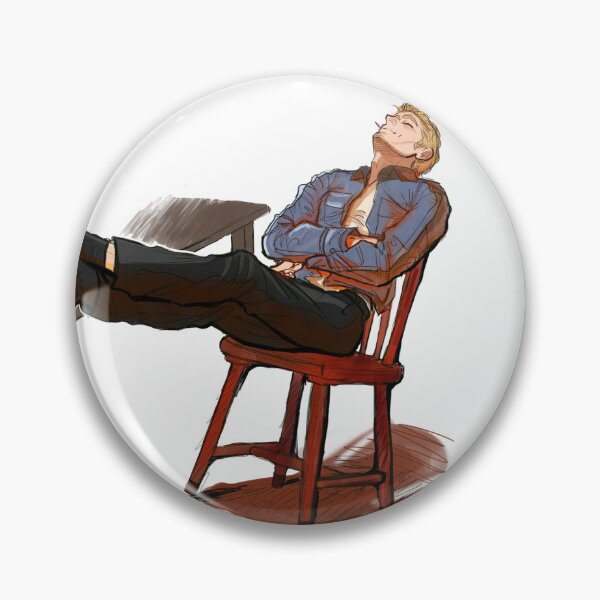 Item preview, Cecil Valente lounging Illustration designed and sold by OFFICIAL-TIOB-MERCH.