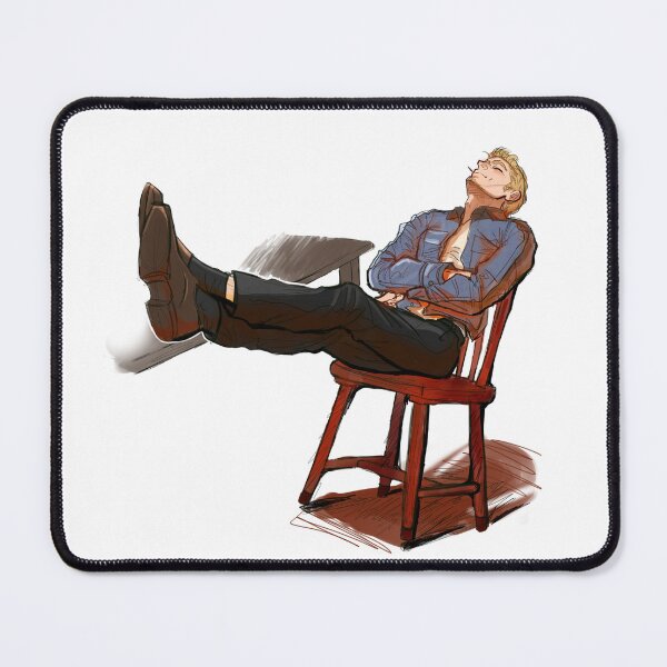 Item preview, Cecil Valente lounging Illustration designed and sold by OFFICIAL-TIOB-MERCH.