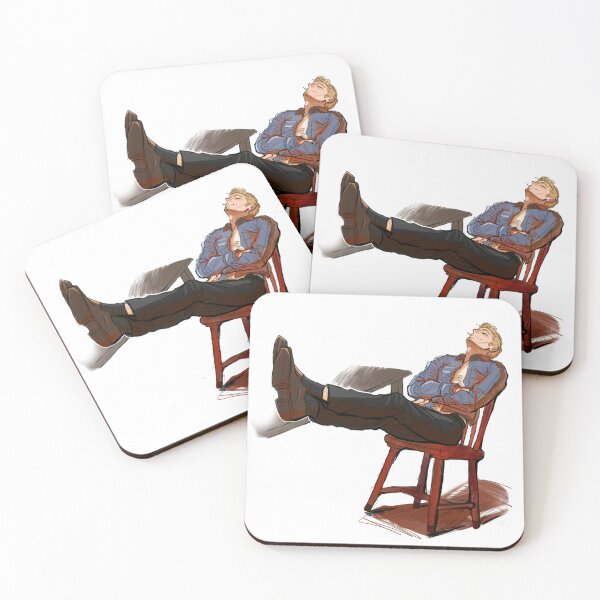 Item preview, Cecil Valente lounging Illustration designed and sold by OFFICIAL-TIOB-MERCH.