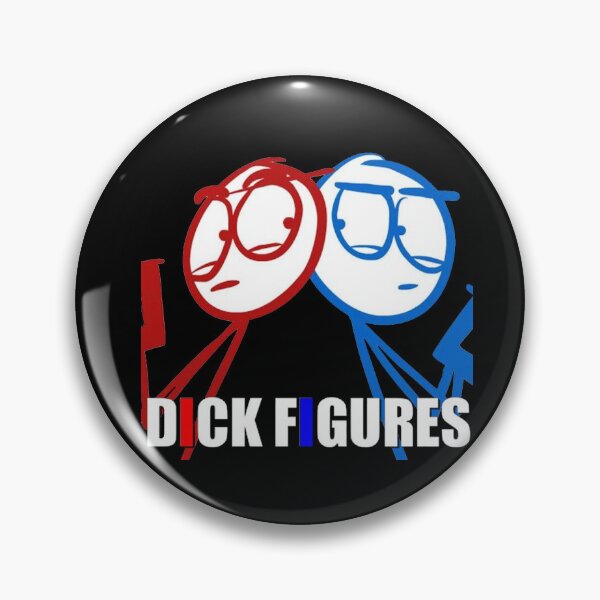 Item preview, Dick Figures Back to Back designed and sold by LMAOdotcom.