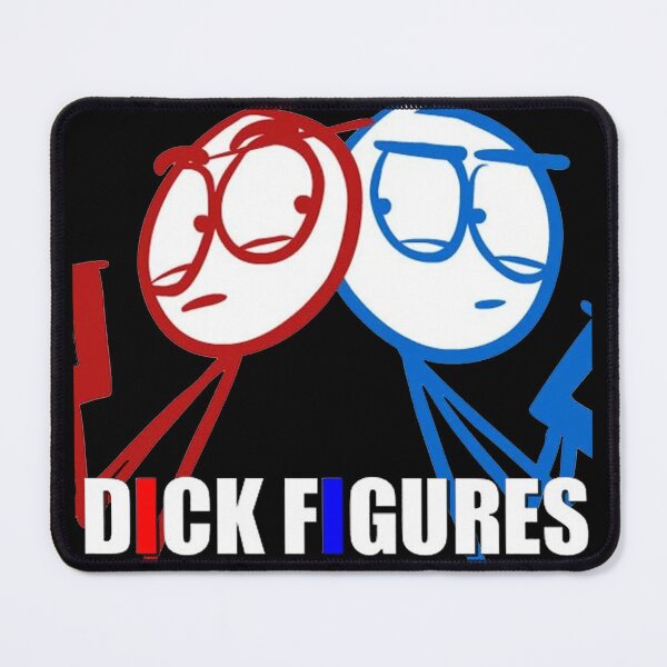 Item preview, Dick Figures Back to Back designed and sold by LMAOdotcom.