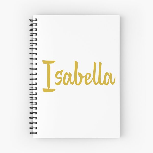 Item preview, Isabella Name Gold Minimalist Cursive Typography designed and sold by EchoPrint Co..