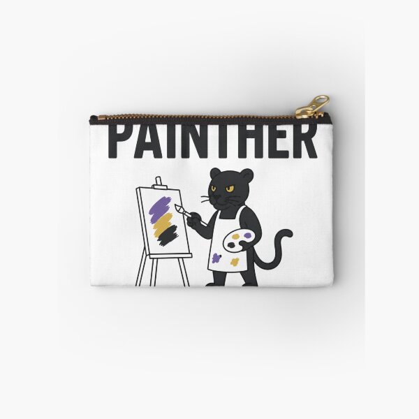 Item preview, Funny Panther Painter Pun designed and sold by NicramR.
