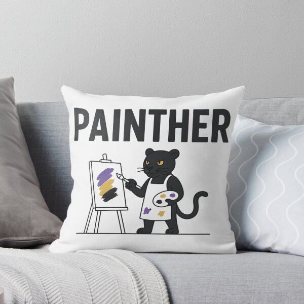 Aperçu de l'œuvre Jeu de mots amusant sur Panther Painter créée et vendue par NicramR.