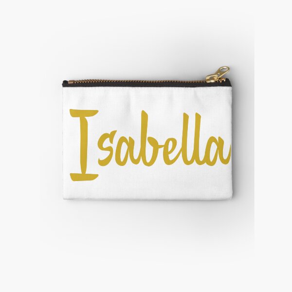 Item preview, Isabella Name Gold Minimalist Cursive Typography designed and sold by EchoPrint Co..