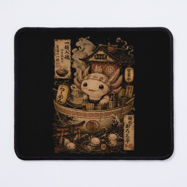 Item preview, Kawaii Ramen Axolotl designed and sold by SignumShop.