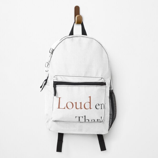 Item preview, Loud Enough For Me Thats Enough - Minimalist Self Worth Quote Shirt designed and sold by DaysLoading.