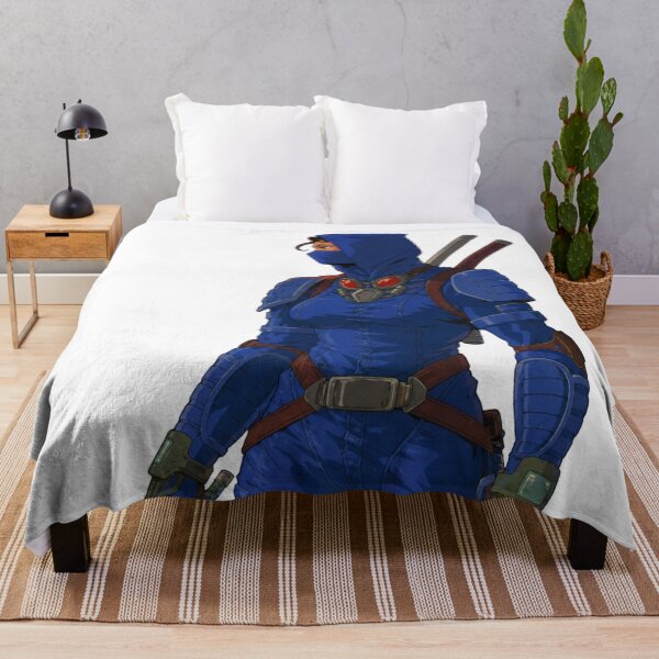 Item preview, Blue Ninja Commando Fan Art | Tactical Female Shinobi | Classic Western Animation Style designed and sold by Hollow Moon Studios..