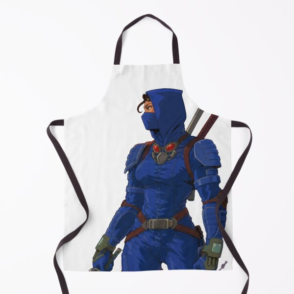 Item preview, Blue Ninja Commando Fan Art | Tactical Female Shinobi | Classic Western Animation Style designed and sold by Hollow Moon Studios..