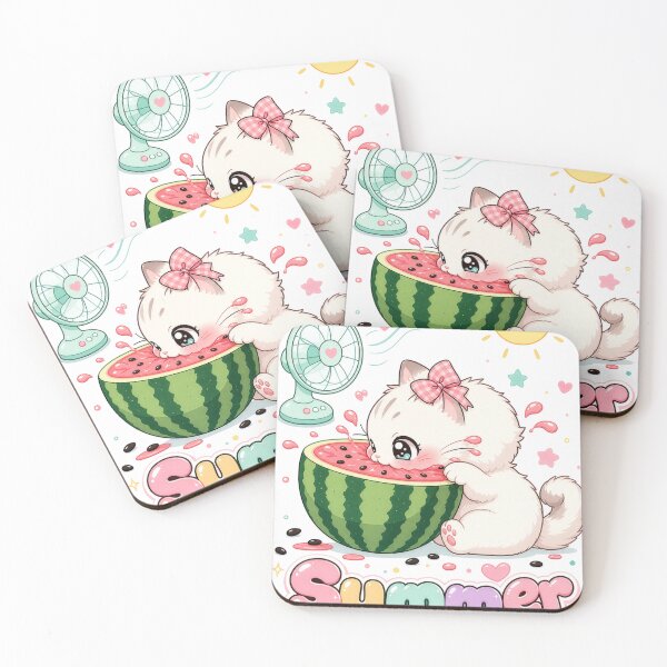 Item preview, Summer cat designed and sold by Kitty-and-Cat.