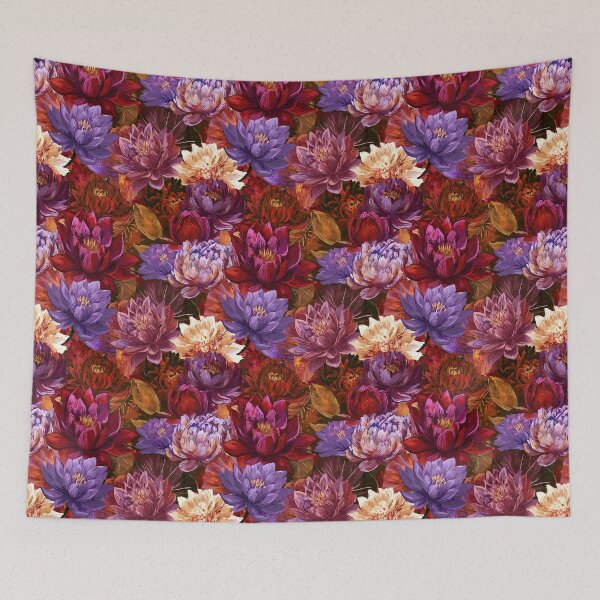Item preview, Beautiful Lotus Print  - Botanical Garden Pattern - Christmas Gifts For Mom designed and sold by RoyalStarsPatts.