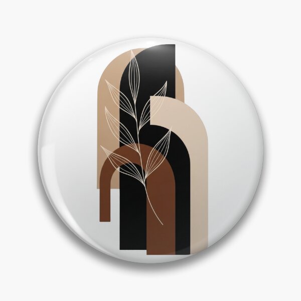 Item preview, Minimalist Neutral Boho Arch Botanical Art designed and sold by Dzblack.