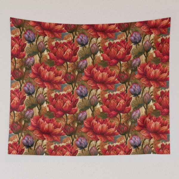 Item preview, Bold Lotus  - Botanical Garden Pattern - Christmas Gifts For Wife designed and sold by RoyalStarsPatts.