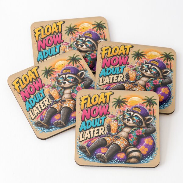 Item preview, Funny Summer Vacation Float Design designed and sold by OMdesign10.