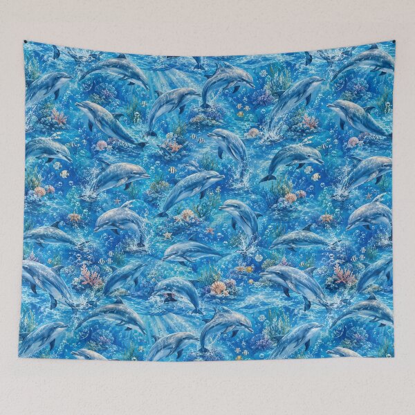 Item preview, Dolphin Reef Underwater designed and sold by Side Quest Co..
