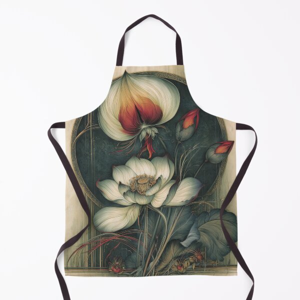 Item preview, Lotus Sanctuary in Gold and Teal designed and sold by bloorose.