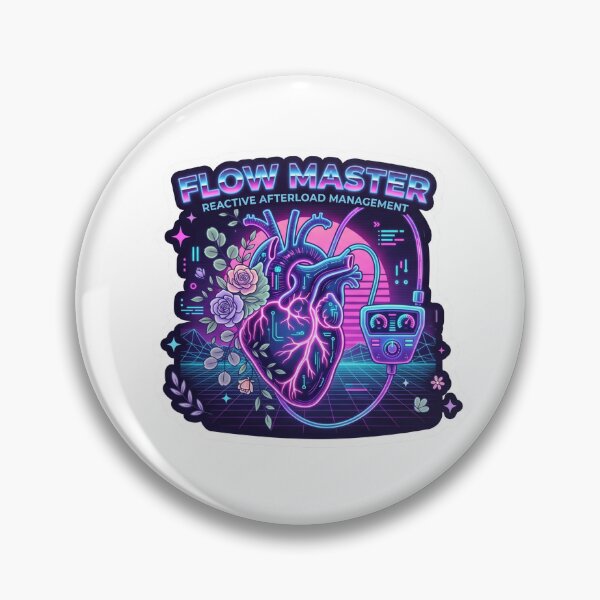 Item preview, Synthwave Neon Cyberpunk Flow Master Perfusionist Sticker designed and sold by CyberPunkSpace.