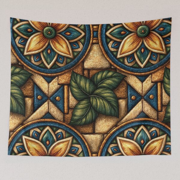 Item preview, Traditional Foliage and Flower Majolica Art designed and sold by Piotrek0001.