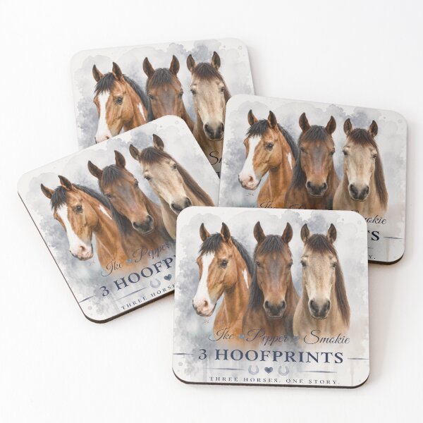 Item preview, 3 Hoofprints – Three Horses, One Story | Watercolor Horse Art designed and sold by 3Hoofprints.