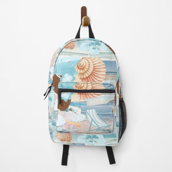 Item preview, summery beach collage designed and sold by RedPolkaDot1.
