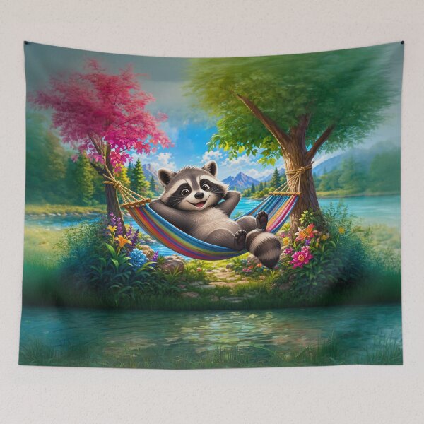 Item preview, Relaxing Raccoon Gift designed and sold by Wenvilgrace.
