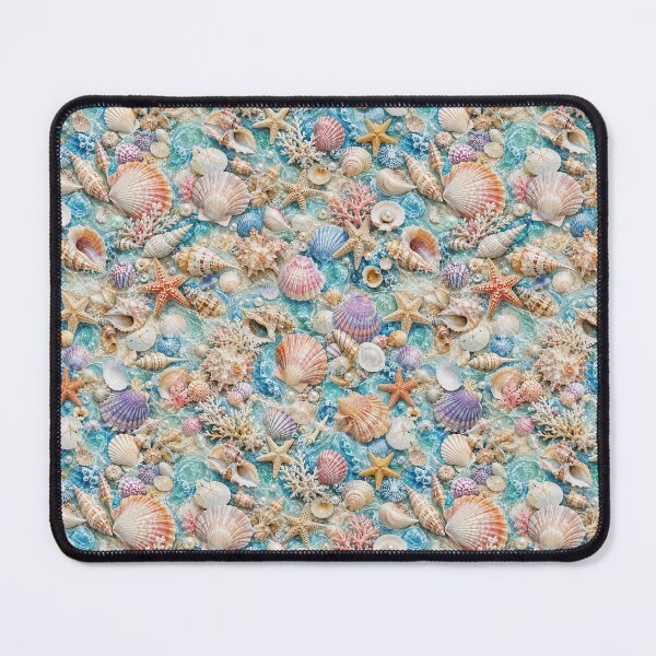 Item preview, Seashells and Starfish by the Shore designed and sold by Side Quest Co..