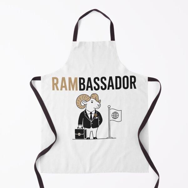 Item preview, Ram Ambassador Funny Animal Pun designed and sold by NicramR.