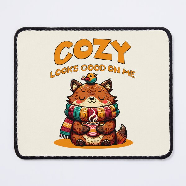 Item preview, Cozy Looks Good on Me Cute Fox designed and sold by Sachie's Studio.